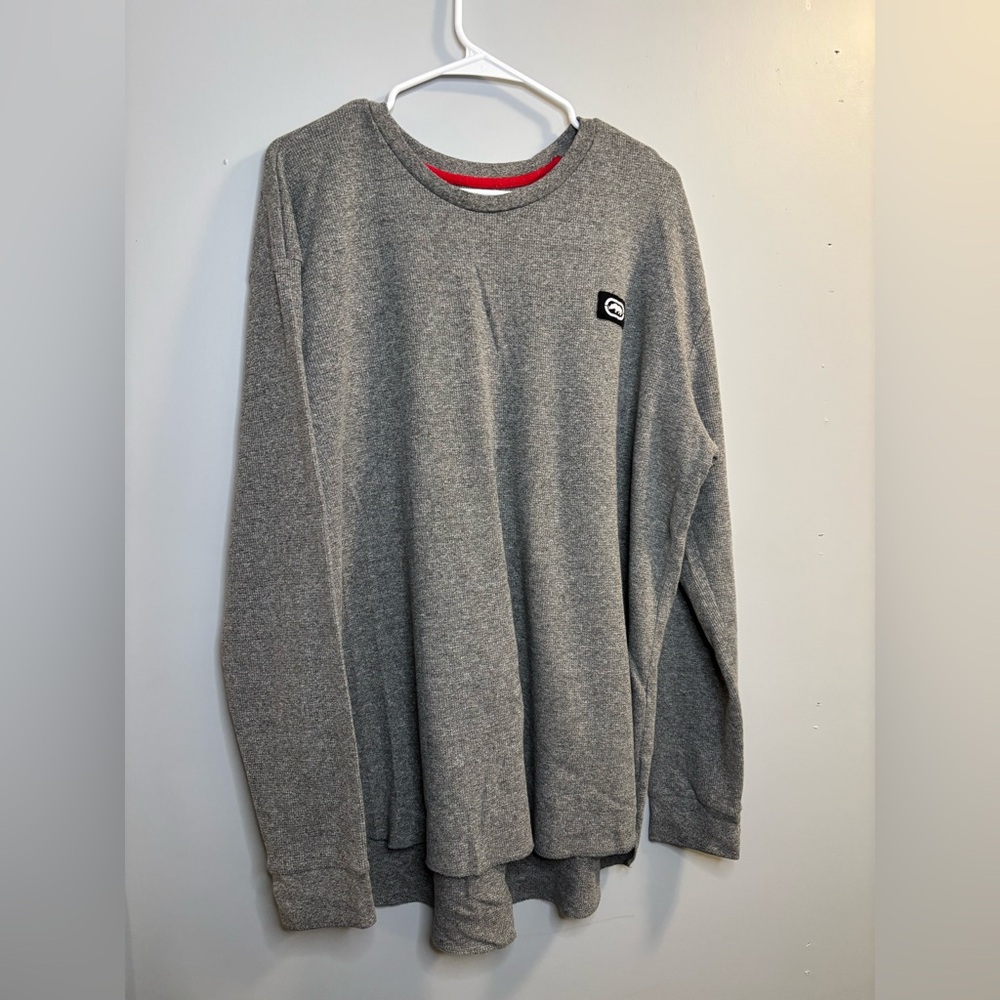 Ecko Unlimited Gray Long Sleeve Tee